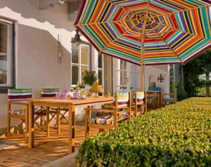 Ombrellone Weishäupl arredo outdoor casa