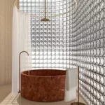 Il ritorno del vetro mattone: luce, design e privacy in un unico elemento